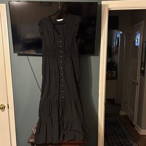 Elegant Black Sleeveless Dress